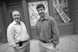 Ron Samuelson and David Dannenbaum in the MD Daily Record
