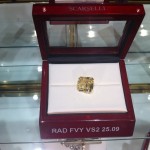 25.09 Fancy Vivid Yellow Radiant Cut Diamond 25.09 Fancy Vivid Yellow Radiant Cut Diamond